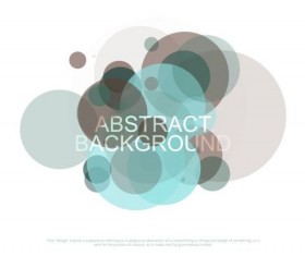 Colorful circles with abstract background vectors 13