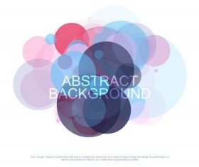 Colorful circles with abstract background vectors 14