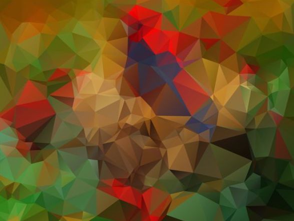 Colorful polygon geometric background shiny vector 07