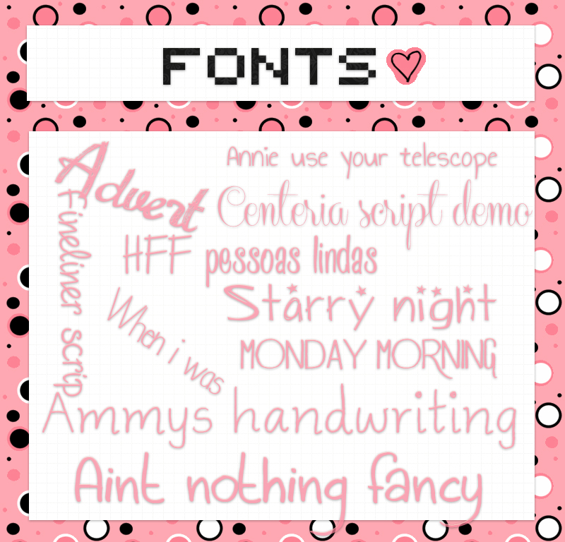 cute free fonts