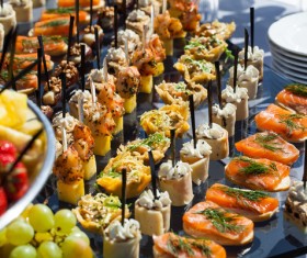 Delicious French party Stock Photo