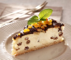 Delicious cheese cake Stock Photo