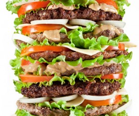 Delicious delicious big burger HD picture