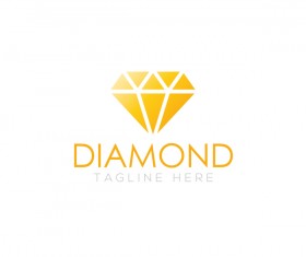 Diamond logo design vector set 04