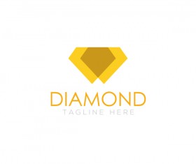 Diamond logo design vector set 05