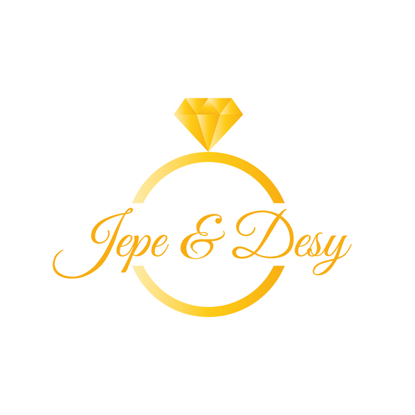 Diamond wedding logo vectors