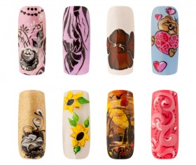 Different colors and styles of color painting 05