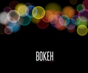 Dream bokeh background vector eps 01