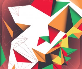 Futuristic concept backgrounds vector 01