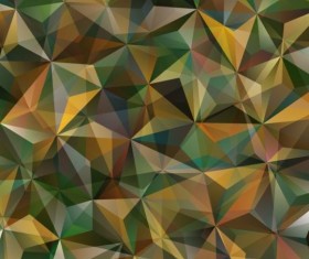 Geometric polygonal vector seamless pattern