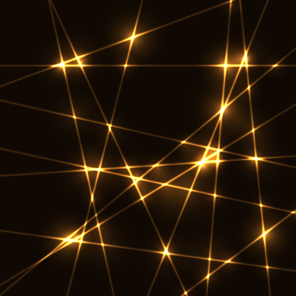 Gold laser vector background 01