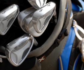 Golf clubs Stock Photo 01