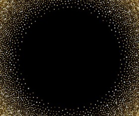 Gradient gold backgrounds vector 02