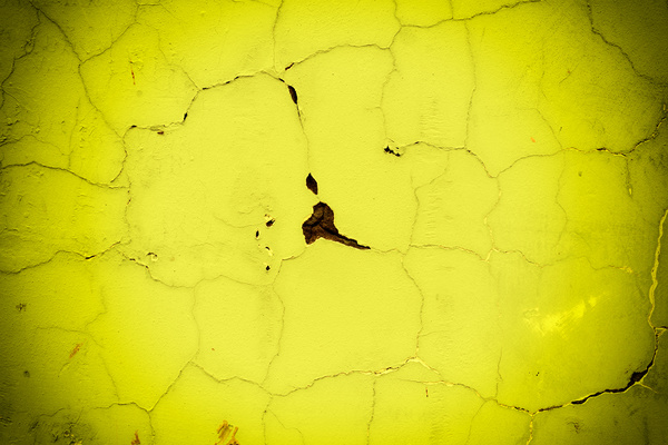 HD picture Yellow wall crack texture