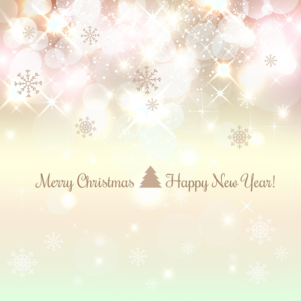 Halation christmas with new year background vectors 03