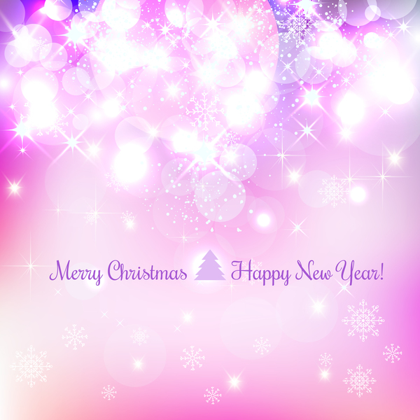 Halation christmas with new year background vectors 08