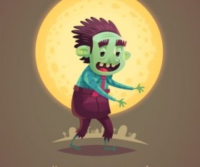 Halloween artoom character funny vector 14