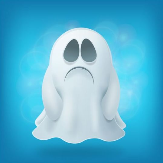 Halloween ghost design vector material 02