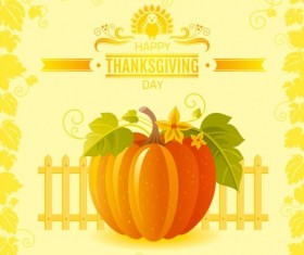 Happy thanksgiving day seasonal greetings cards vector 10