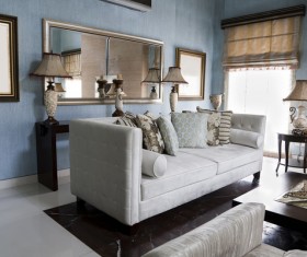 Interior design classic living room Stock Photo