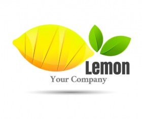 Lemon logo design vector