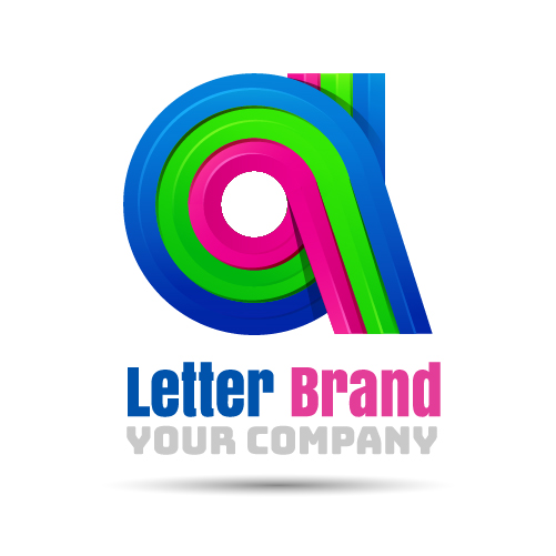 Letter brand logo vector