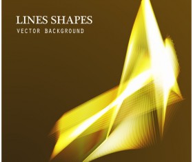 Light lines shapes shiny background vector 05