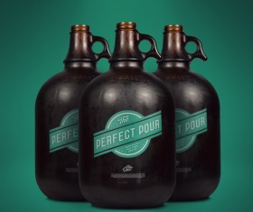 Metal Bottle PSD Mock-up