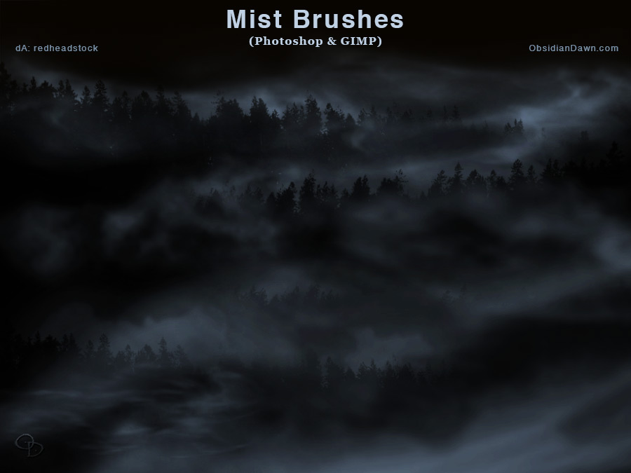 Mist Photoshop Brushes