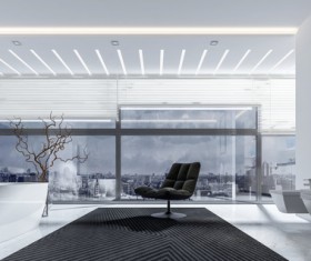 Modern luxury bathroom interior Stock Photo