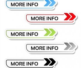 More info web button vector