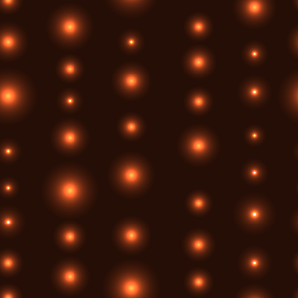 Orange light chain vector background