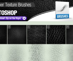 Painting Leather Photoshop Brushes