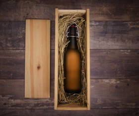 Pictures of beer packaging Stock Photo