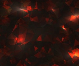 Polygon geometric colorful background vector 04