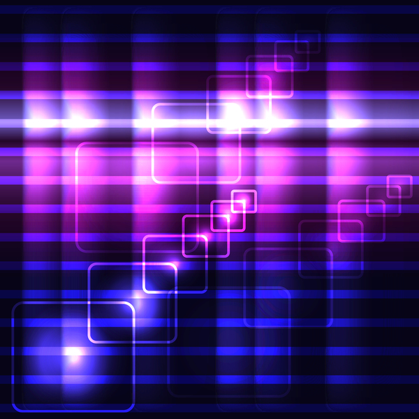 Purple with blue neon background vector