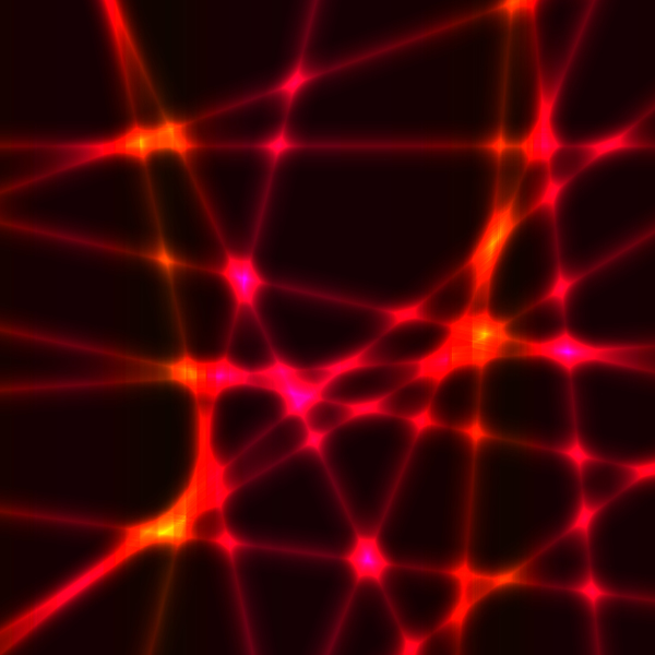 Red-colors laser blur background vector