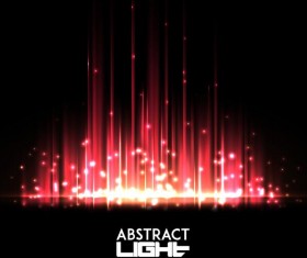 Red light abstract background vector