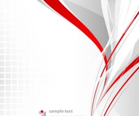 Red pinstripe with abstract background vectors 01