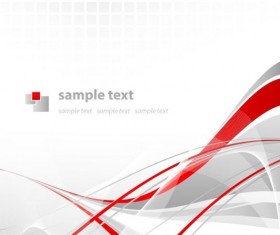 Red pinstripe with abstract background vectors 02