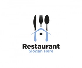 Restaurant logos creative design vector 01