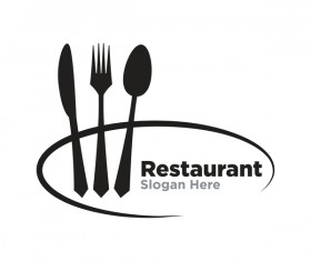 Restaurant logos creative design vector 02