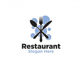 Restaurant logos creative design vector 06