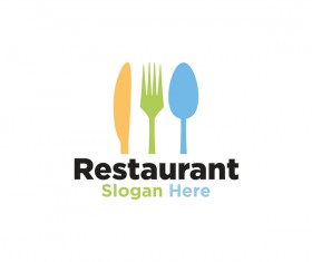 Restaurant logos creative design vector 10