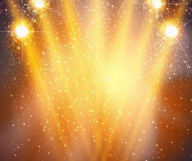 Scene illuminated spotlight background vector 01