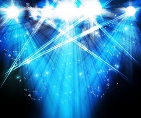 Scene illuminated spotlight background vector 03