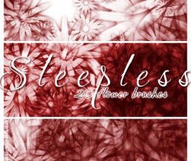 Sleepless floral PS Brushes