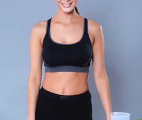 Slimming drinks made with beautiful young women