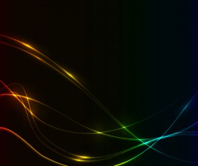 Spectrum colors lines background vector
