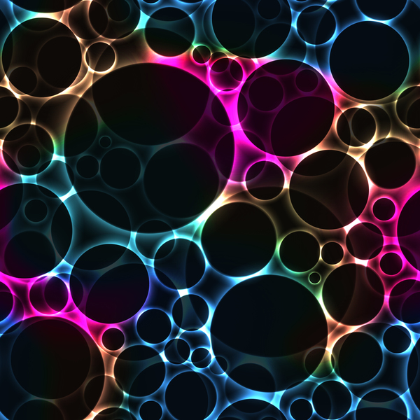 Strange bubbles background vector